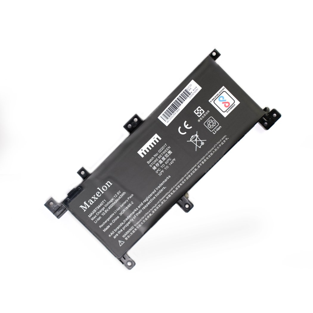 1-2-1.jpg Maxelon Laptop Battery for Asus C21N1509 - A556U K556U X556U X556UA X556UJ X556UV R558UF 1A 1B 1C 3F 3G XO015T XO076T F556U FL5900U Series Notebook C21PQ9H 0B200-01750000 - Image 1