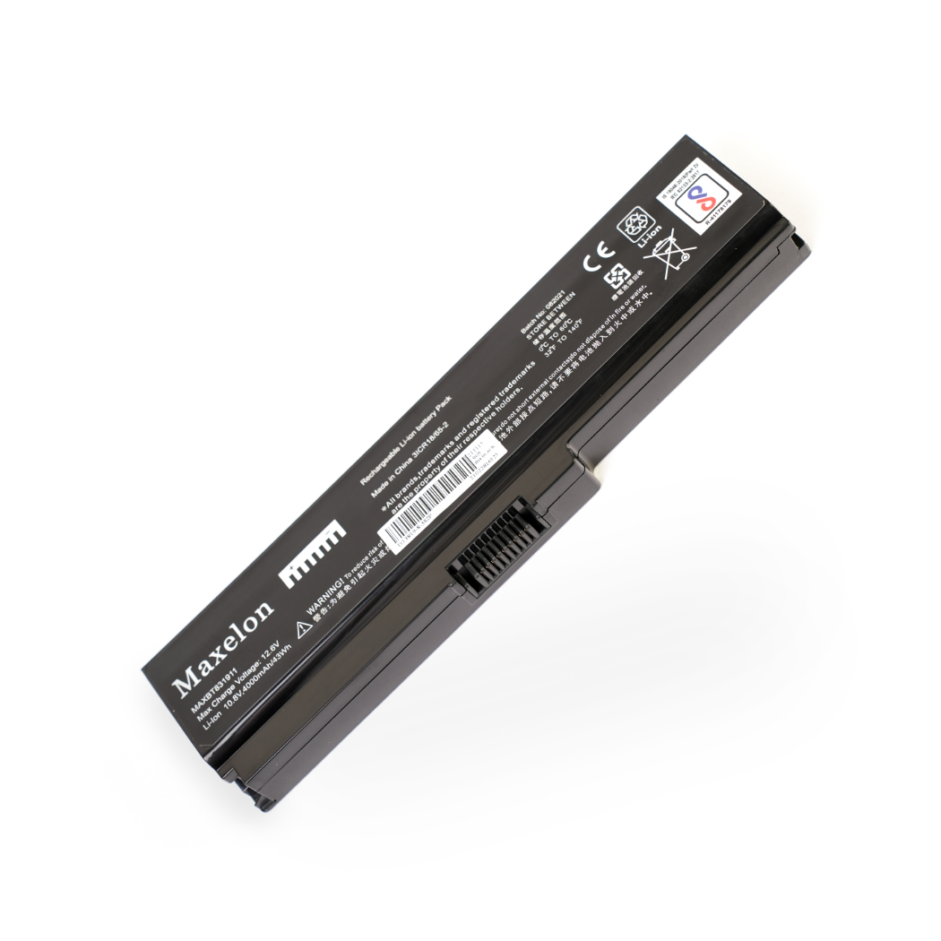 1-23.jpg Maxelon Battery for Toshiba PA3817U-1BRS Battery For Satellite A660-14C Satellite A665 Series - Image 1