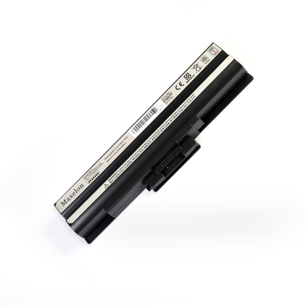 1-39-1.jpg Maxelon Laptop Battery for Sony Vaio VGP-BPS13 Black - Image 1