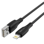 Core Usb to lighting 3A fast charging (Black & Zebra) - Image 4