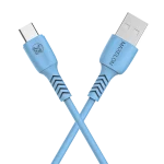 Quick Usb to Type C  (1m) 2.4A fast charging ( White , Black , Pink, Blue )