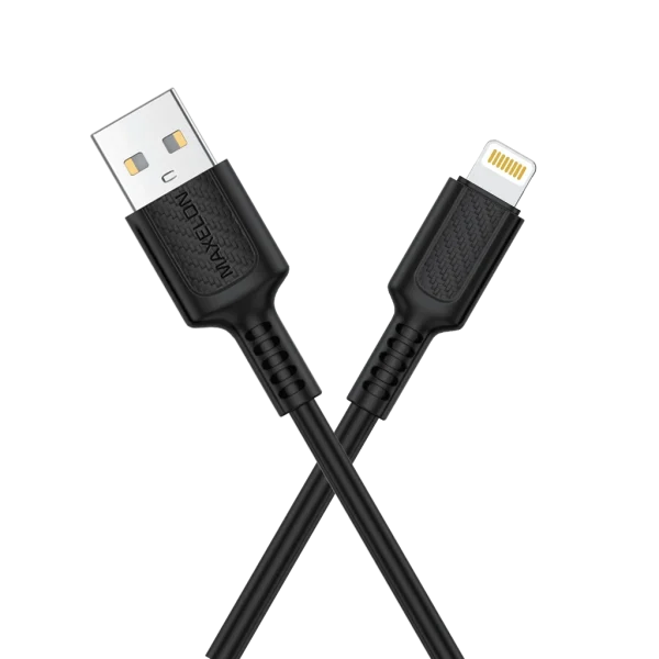 Flow Usb to lightning  (1m) 2.4A fast charging ( White & Black )