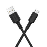 Flow Usb to Micro  (1m) 2.4A fast charging ( White & Black )