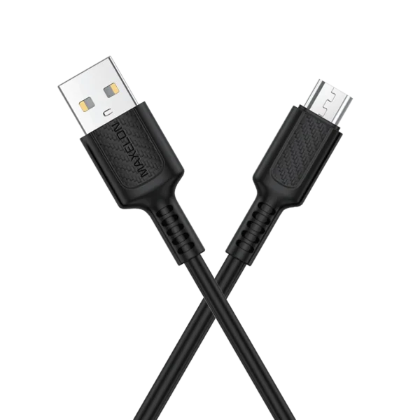 Flow Usb to Micro  (1m) 2.4A fast charging ( White & Black )