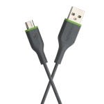 Speedx Pro Usb to Micro  (1m) 3A fast charging ( Teal & Green )