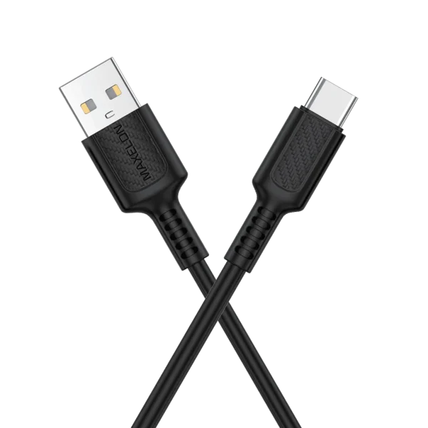 Flow Usb to Type C  (1m) 2.4A fast charging ( White & Black )