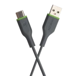 Speedx Pro Usb to Type C  (1m) 3A fast charging ( Teal & Green )