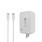 MAXELON - MX-656, 65W Dual Port Fast Charger QC/PD, 2 in 1 USB & Type C Fast Charger Adapter - Image 9