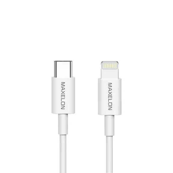 Apex Type C to Lighting, 65W Fast Charging Cable, 3.9 Feet (1M),Tinted Coper, Ultra Fast Charging, 480 MBPS Seamless Data Transmission, White