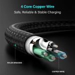 Bolt USB to micro (1m) 3A fast charging (Grey, Black , Orange , Blue & Yellow ) - Image 8