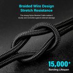 Bolt USB to micro (1m) 3A fast charging (Grey, Black , Orange , Blue & Yellow ) - Image 9