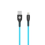 Bolt Usb to lightning  (1m) 3A fast charging (Grey, Black , Orange , Blue, Yellow ) - Image 2