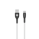 Bolt Usb to Type C (1m) 3A fast charging (Grey, Black , Orange , Blue, Yellow ) - Image 3