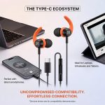 Epic Magnetic Type-C Earphone (Orange, Green & Blue) - Image 8