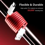 HyperX USB Type C Cable 6.5 A,(1m ) - 65W - Image 3