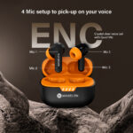 Maxpods Atom  |  Bluetooth 5.4+ ENC Truly Wireless Earbuds - Image 6