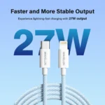 Thunder PD Type- C to Lighting 3A fast charging Cable - Image 4