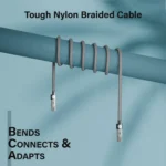 Turbo Type-C To Type-C ,3.0A  Nylon Braided Cable (1m)  65W - Image 6