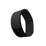 Maxelon Soft Nylon Sport Strap Breathable, Durable and Compatible for Maxfit 2.0 and Amazfit Helio Strap (Small Size) (Black - Grey)