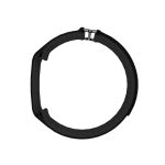 Maxelon Soft Nylon Sport Strap Breathable, Durable and Compatible for Maxfit 2.0 and Amazfit Helio Strap (Large Size) (Black - Grey) - Image 2