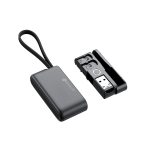 60W Multifunctional Travel Kit   Fast Charging | 6-in-1 Universal Connectors | Built-in Phone Stand | SIM & TF Card Organizer | SIM Eject Tool | USB-C to USB-C Cable | Compact & Travel-Friendly - Image 2