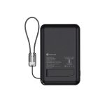 Max Volt 2.0 10000mAh Power bank with 15W Wireless Charging, 22.5W Fast Charging, LED Digital Display, Attached Type-C Cable and Multiple Device Charging Support - Image 2
