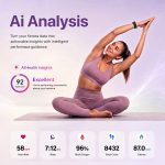 Maxelon Maxfit 4.0 Health and Fitness Wearable – 24/7 Activity and Sleep Tracker with Heart Rate, Stress Monitor,12+ Days Battery Life, 2 straps and no subscription required. - Image 5