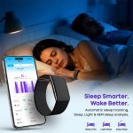 Maxelon Maxfit 2.0 Fitness Smart Band with upto 47 Days Battery | 170+Sports Modes | 24/7 Heart Rate, Stress, HRV Monitor | Supports 41 Languages | Screenless & Sleek | IOS/Android Support (Black) - Image 5