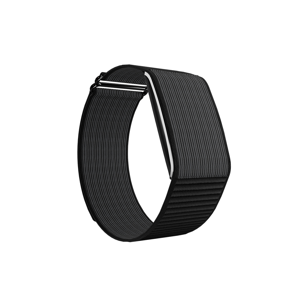 Maxfit 2.0.jpg Maxelon Maxfit 2.0 Fitness Smart Band with upto 47 Days Battery | 170+Sports Modes | 24/7 Heart Rate, Stress, HRV Monitor | Supports 41 Languages | Screenless & Sleek | IOS/Android Support (Black) - Image 1