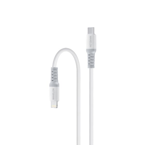 Storm Type-C to Lightning Charging Cable     65W Fast Charging | 480 Mbps Data Transfer | 1M Length | Durable Nylon Braided Design | Anti-Pull Bending Protection | Strong & Flexible Build | Type-C to Lightning Connectivity | White Finish